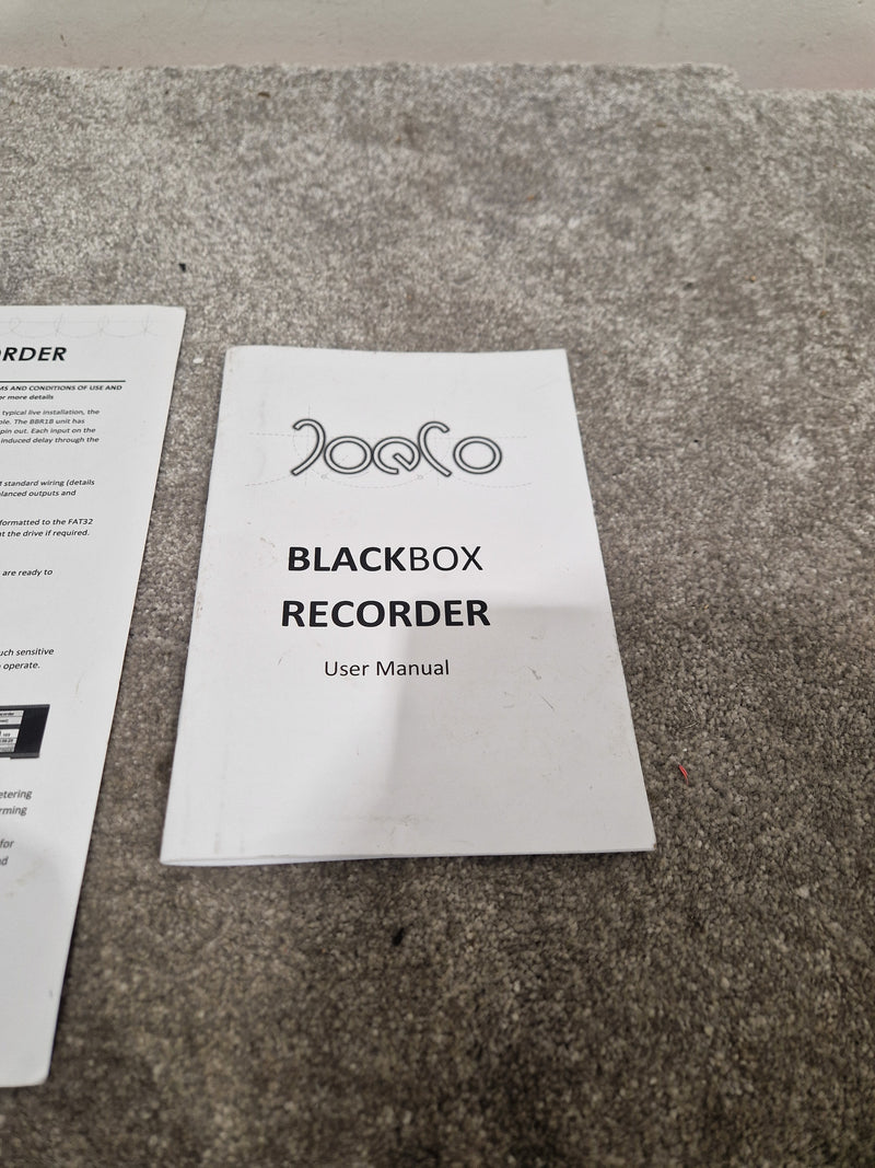 Joeco BBR1B - Black Box - Configured For Backing Track Playback – Audio Interface - Excellent w/ Manuals & Power Supply - Image 16
