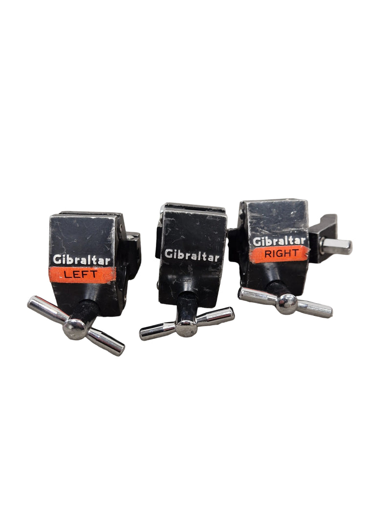 Gibralter Drum Clamps Set Of 3 – Drum Clamp - Good - Image 1