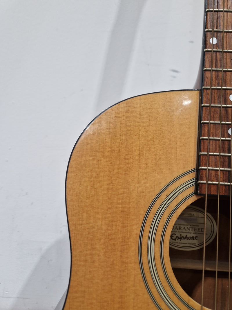 Epiphone AJ-100 - Acoustic Guitar - Natural - Excellent - Image 9