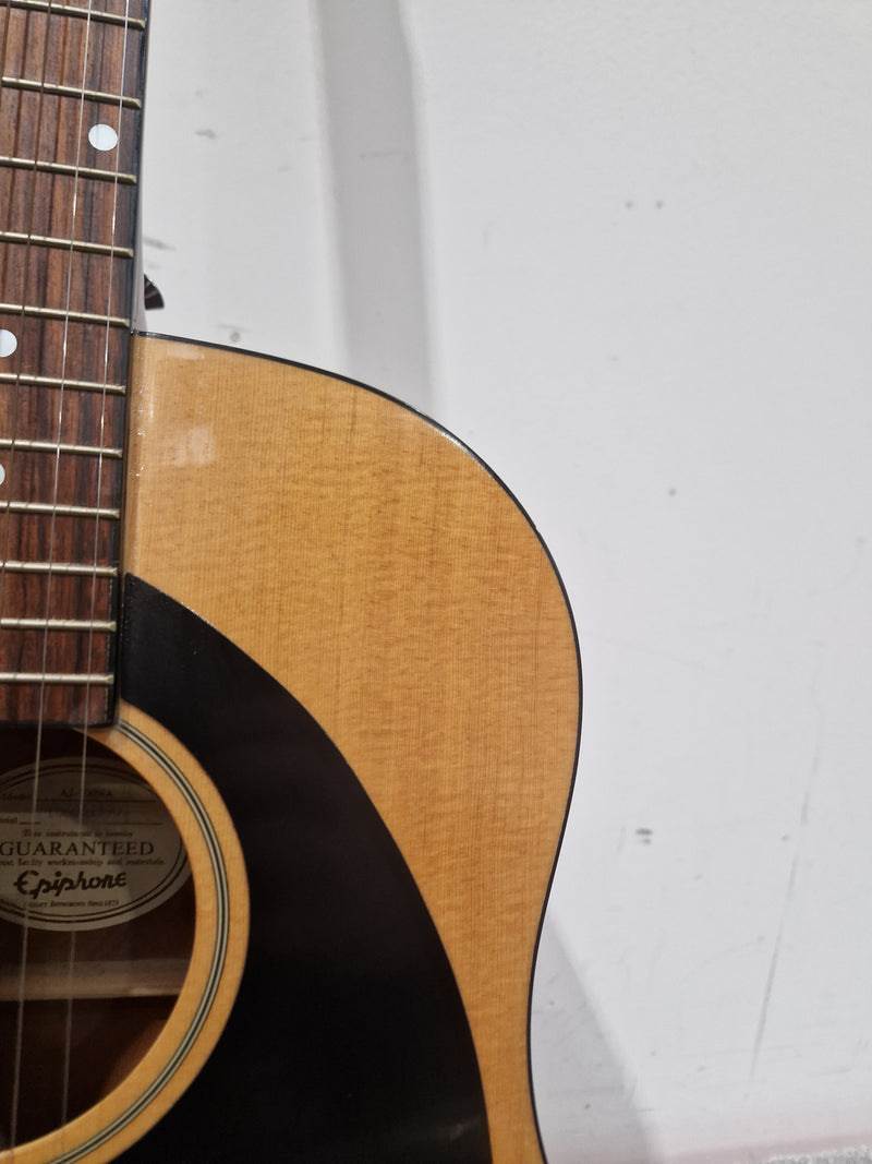Epiphone AJ-100 - Acoustic Guitar - Natural - Excellent - Image 10