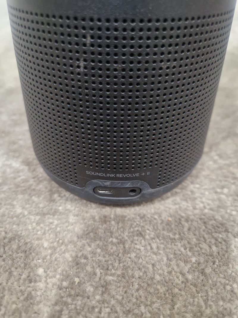 Bose SoundLink Revolve+ - Portable Bluetooth Speaker - Black – Bluetooth Speaker - Good w/ Charging Station - Image 8