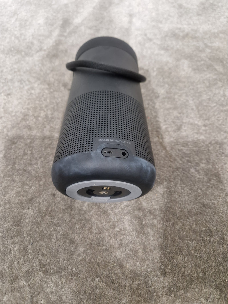 Bose SoundLink Revolve+ - Portable Bluetooth Speaker - Black – Portable Bluetooth Speaker - Good w/ Hard Case & Cables - Image 14