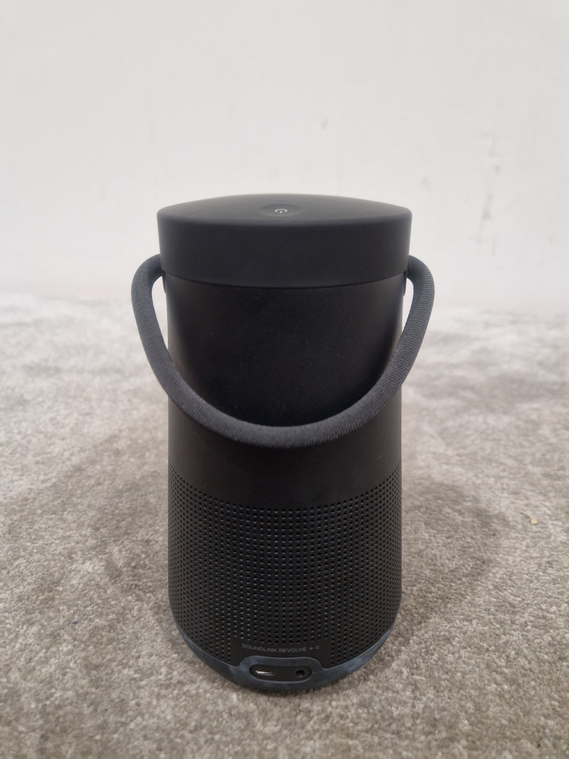 Bose SoundLink Revolve+ - Portable Bluetooth Speaker - Black – Portable Bluetooth Speaker - Good w/ Hard Case & Cables - Image 15