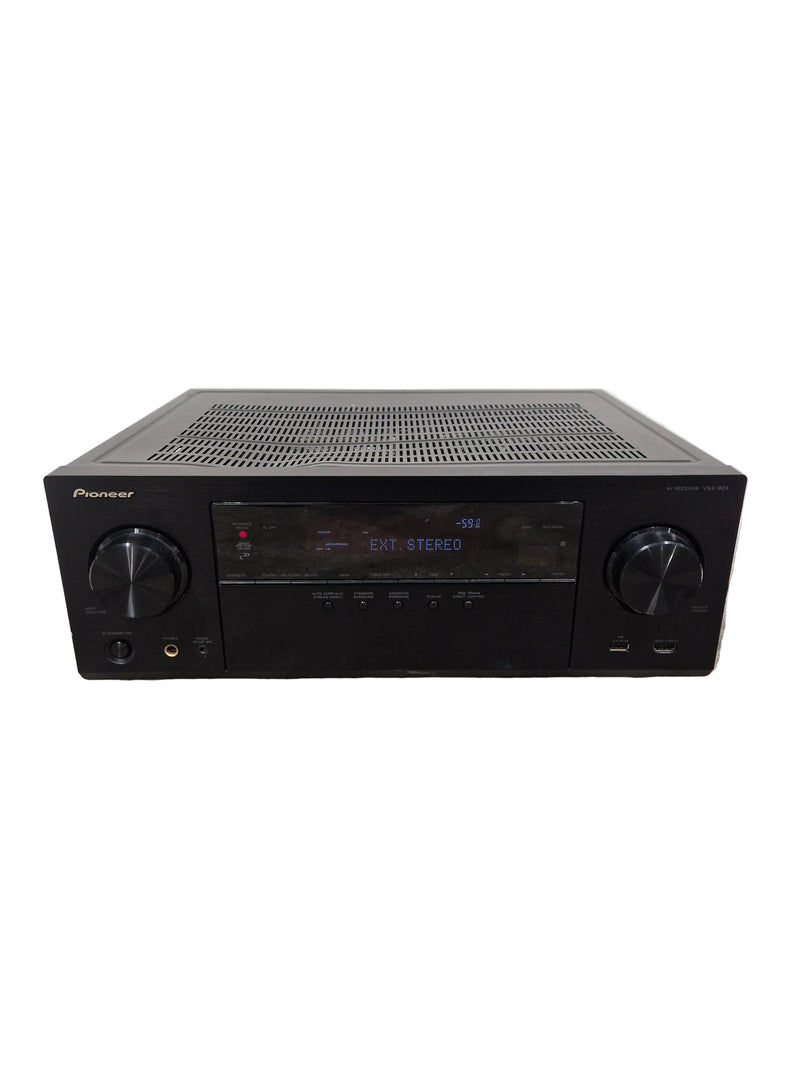 Pioneer VSX-924 - AV Receiver - Black - Good w/ Cables & Remote - Image 1