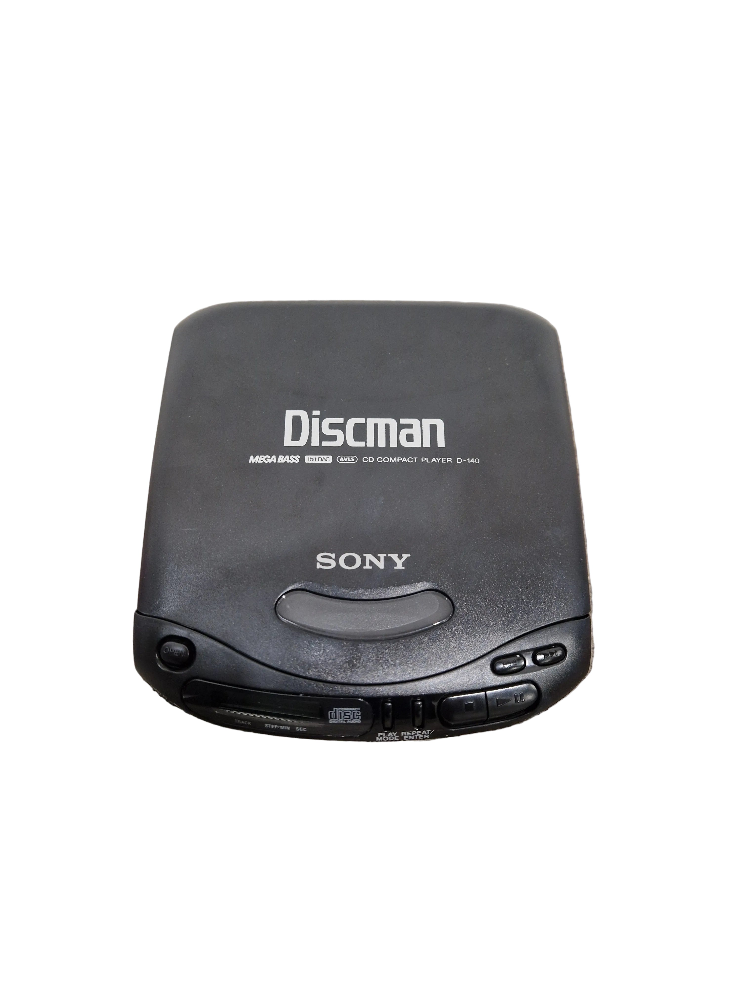 Sony Discman D-140 - CD Player - Mega Bass - Black - Portable CD