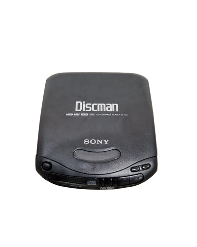 Sony Discman D-140 - CD Player - Mega Bass - Black – Portable CD Player - Spares or Repair