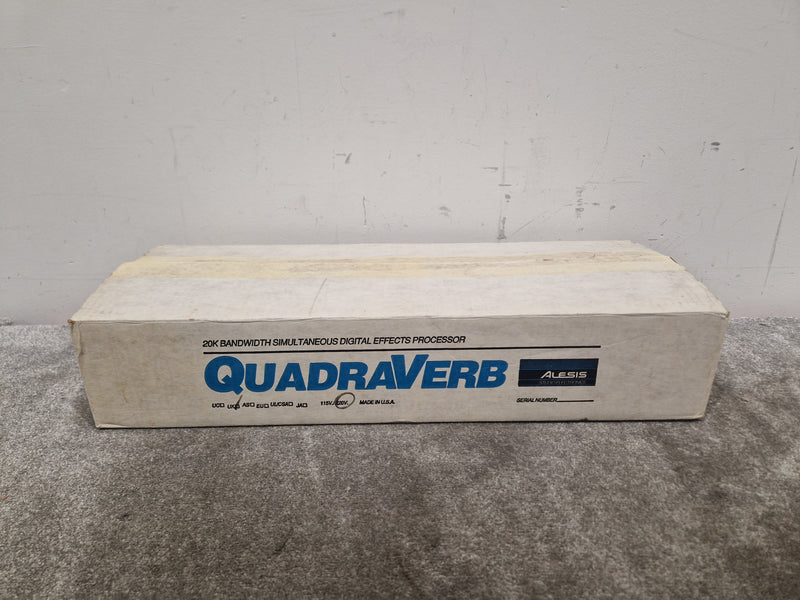 Alesis QuadraVerb - Digital Effects Processor - Black - Good - Image 7