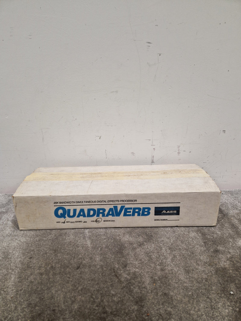 Alesis QuadraVerb - Digital Effects Processor - Black - Good - Image 8