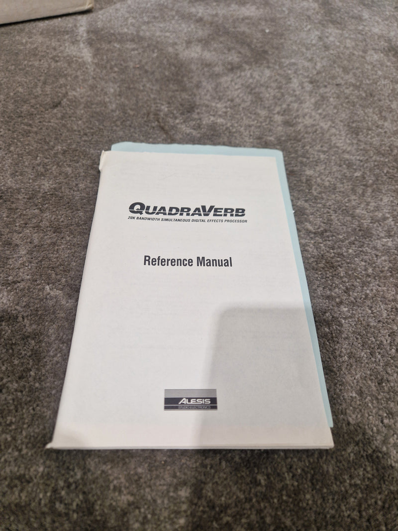 Alesis QuadraVerb - Digital Effects Processor - Black - Good - Image 9