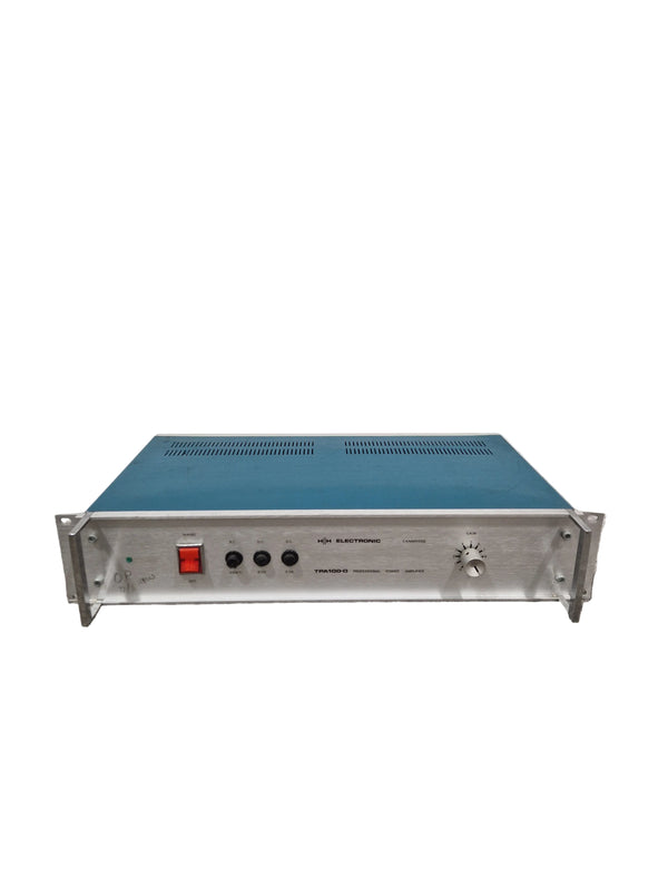 HH Electronics TPA-100D - Power Amplifier - Blue/Silver – Power Amplifier - Spares or Repair