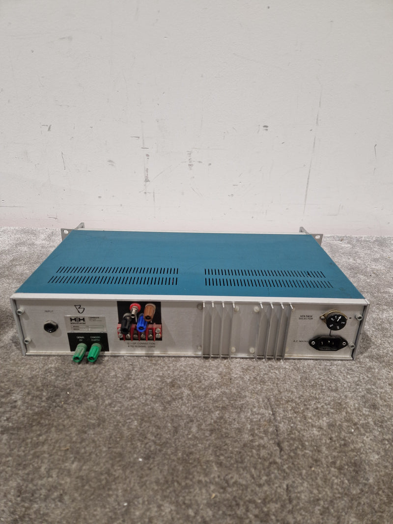 HH Electronics TPA-100D - Power Amplifier - Blue/Silver – Power Amplifier - Spares or Repair - Image 2