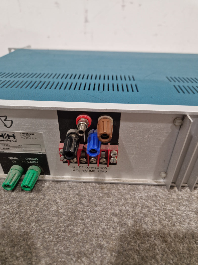 HH Electronics TPA-100D - Power Amplifier - Blue/Silver – Power Amplifier - Spares or Repair - Image 11