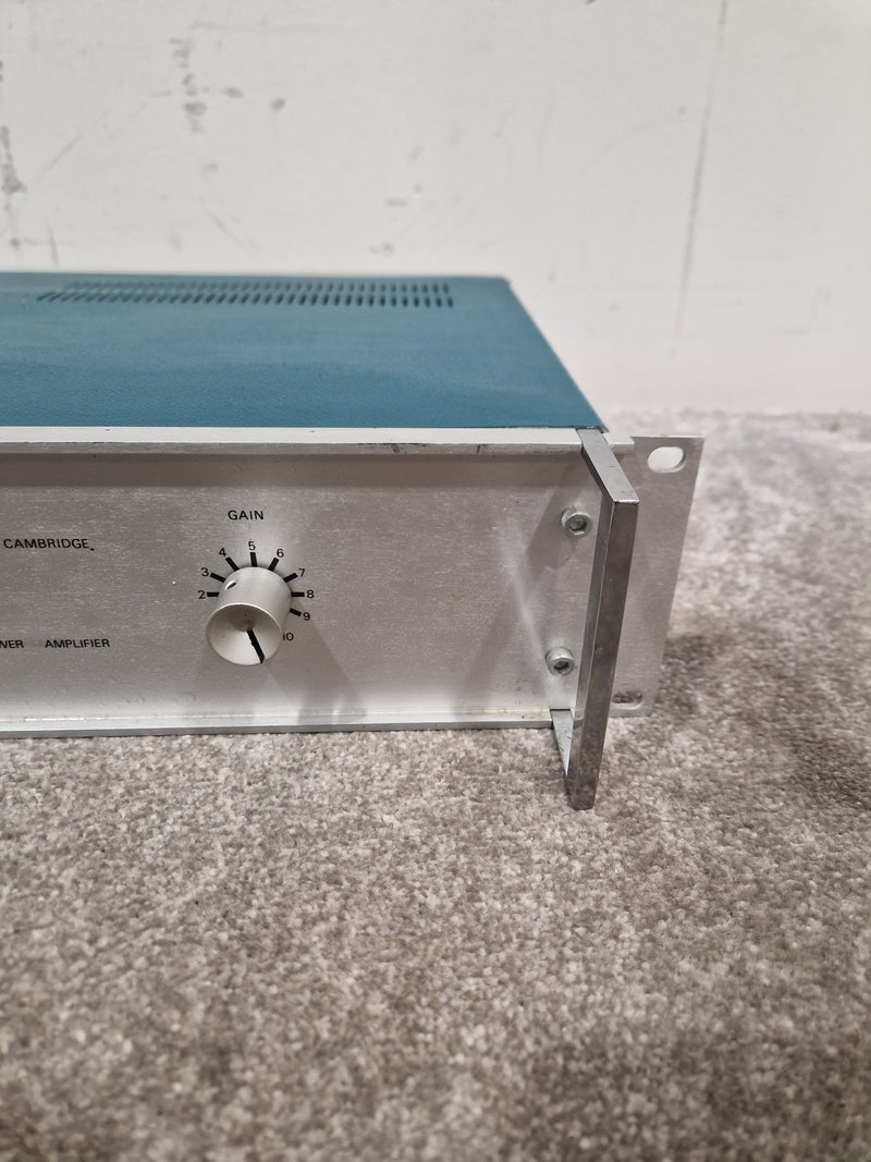 HH Electronics TPA-100D - Power Amplifier - Blue/Silver – Power Amplifier - Good - Image 14