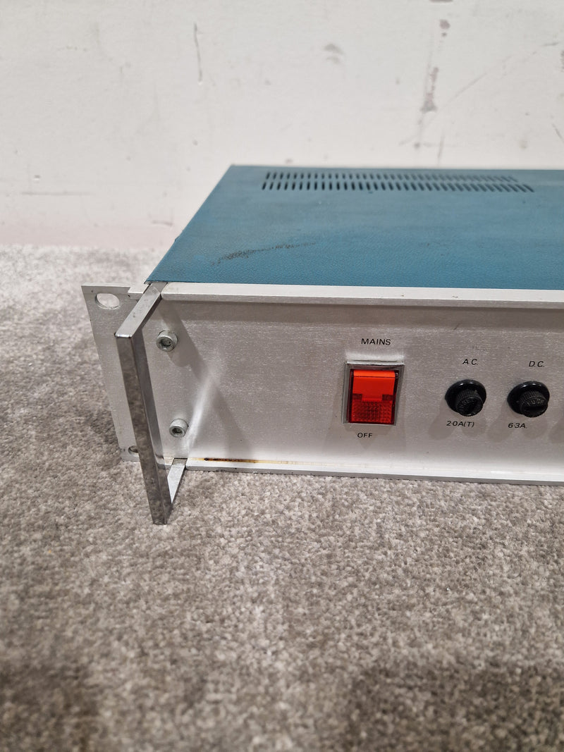 HH Electronics TPA-100D - Power Amplifier - Blue/Silver – Power Amplifier - Good - Image 12