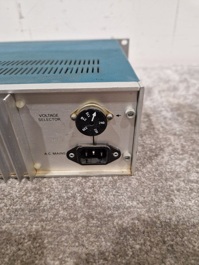 HH Electronics TPA-100D - Power Amplifier - Blue/Silver – Power Amplifier - Fair - Image 8