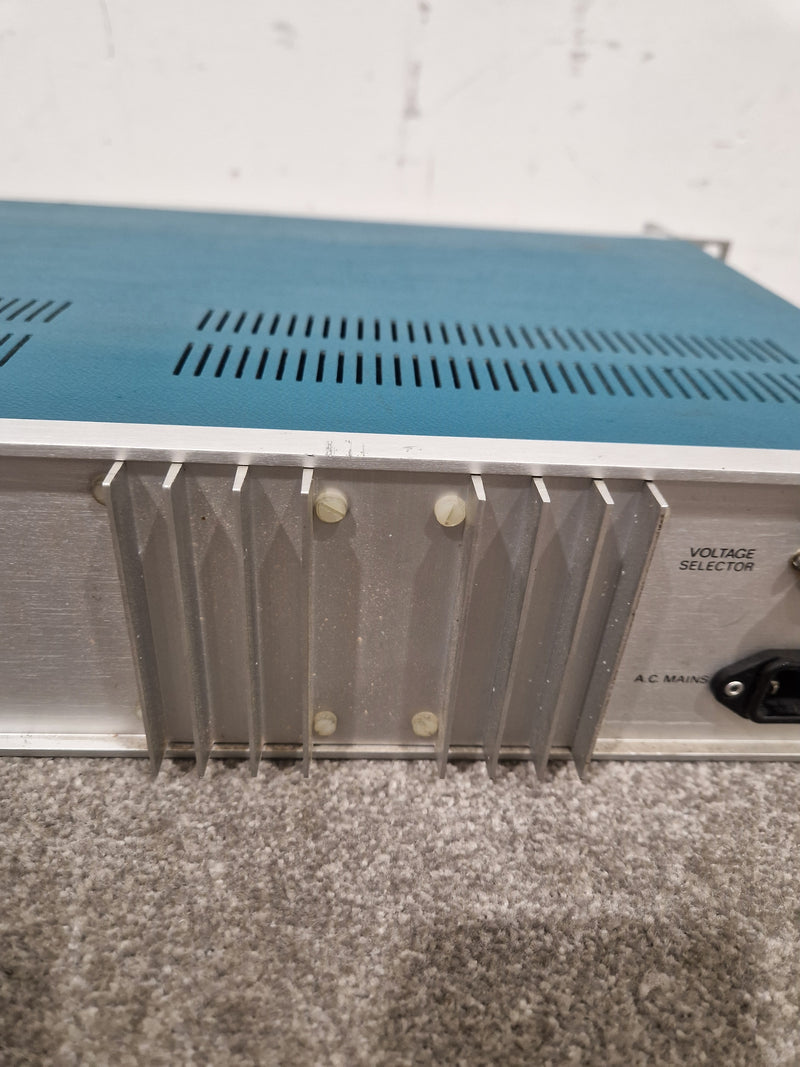 HH Electronics TPA-100D - Power Amplifier - Blue/Silver – Power Amplifier - Fair - Image 12