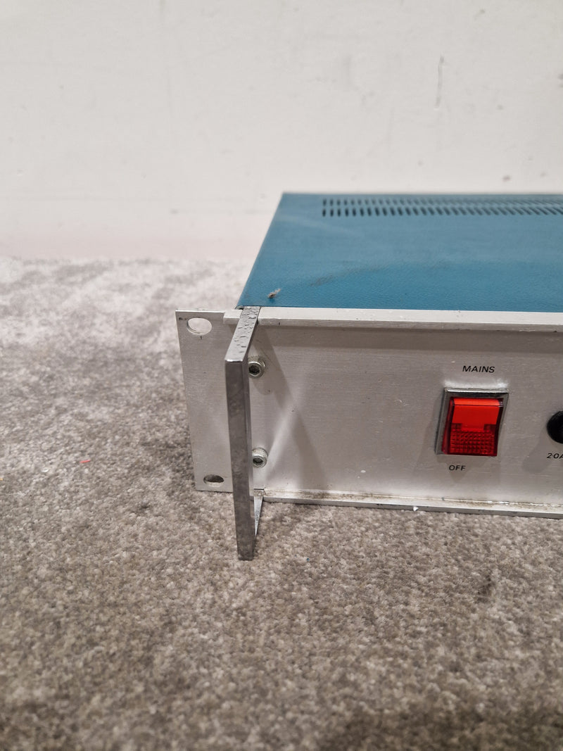 HH Electronics TPA-100D - Power Amplifier - Blue/Silver – Power Amplifier - Spares or Repair - Image 4