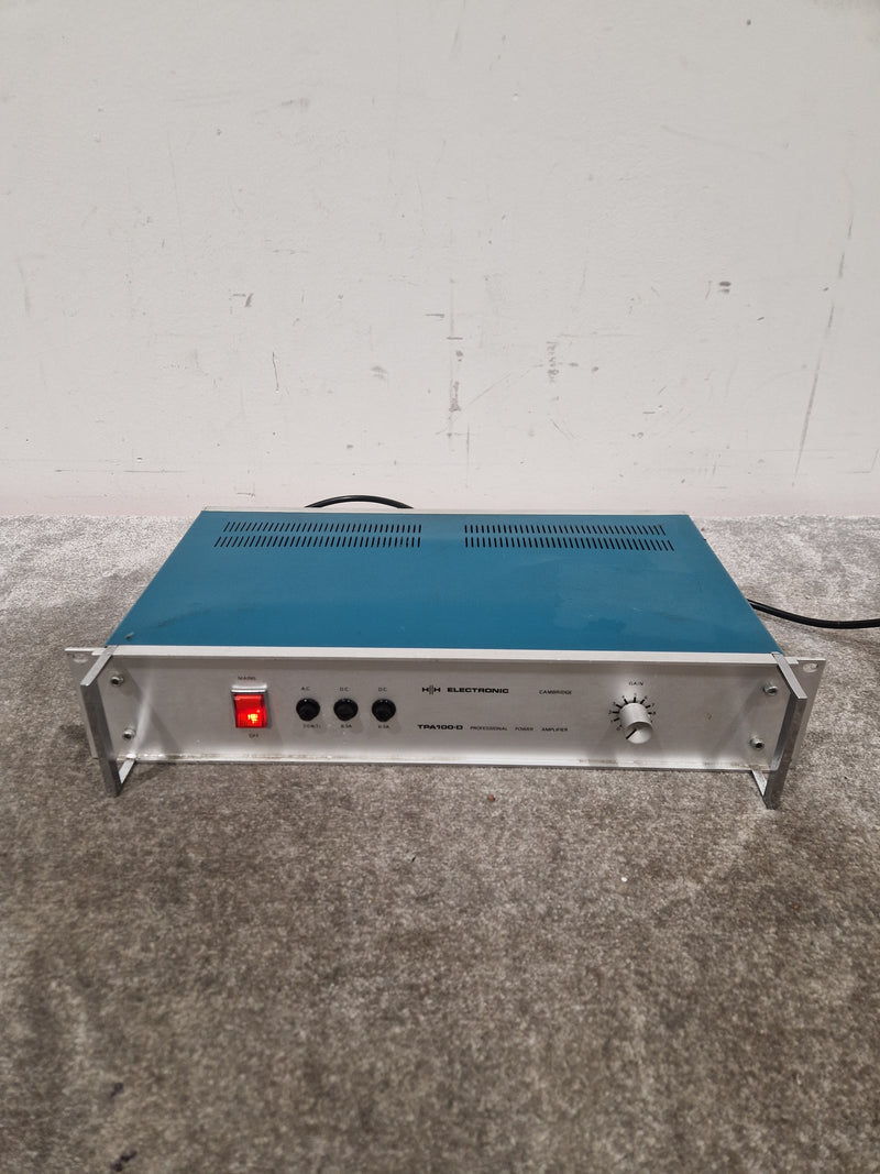 HH Electronics TPA-100D - Power Amplifier - Blue/Silver – Power Amplifier - Spares or Repair - Image 12