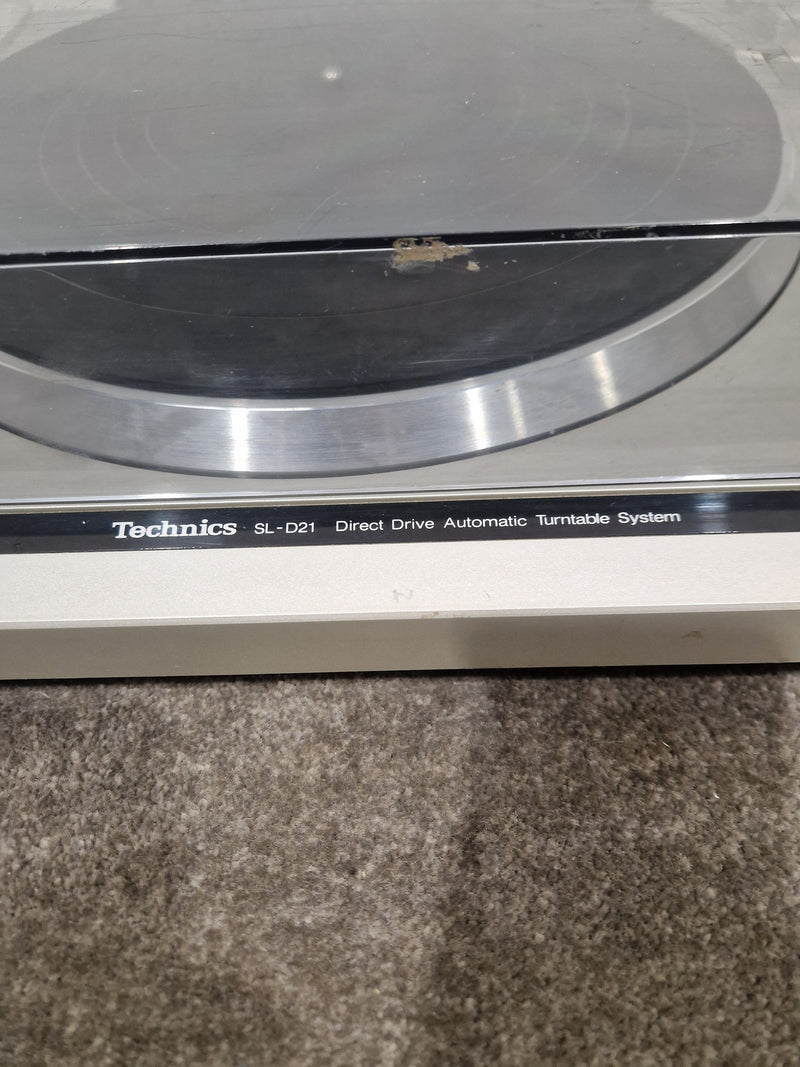 Technics SL-D21 - Direct Drive Automatic Turntable System - Silver - Image 10