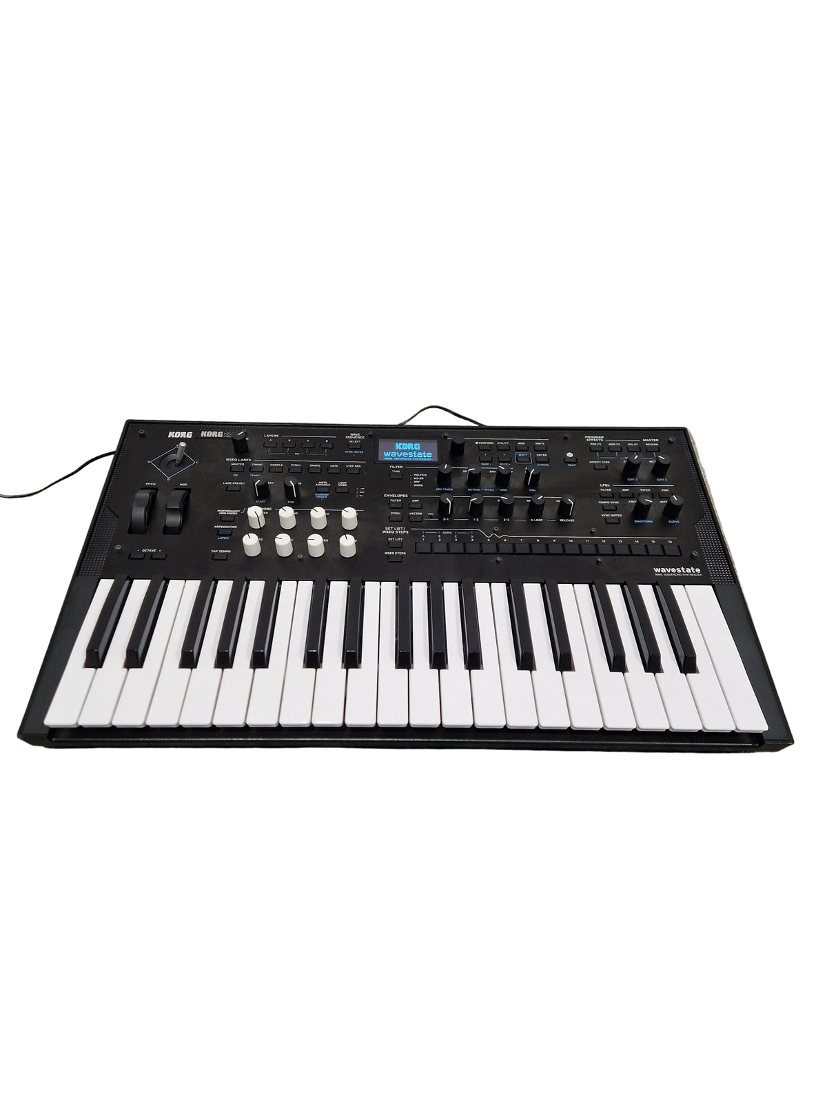 Korg Wavestate - Wave Sequencing Synthesizer - Black - Excellent w/ Power Supply