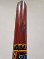 Didgeridoo - Traditional Wind Instrument - Painted Aboriginal Design - Fair - Image 9