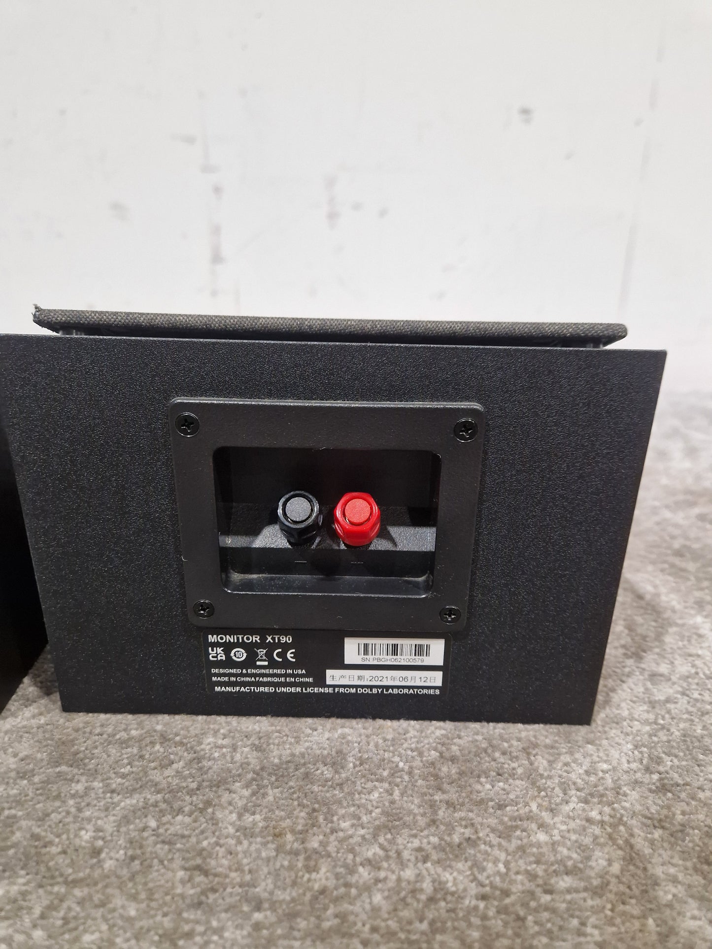 Polk XT90 Speakers - Dynamic Surrounds - Very Good