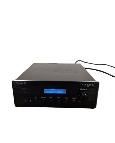 Tangent Tuner II - DAB/FM Tuner - Black - Excellent w/ Antennae And Remote
