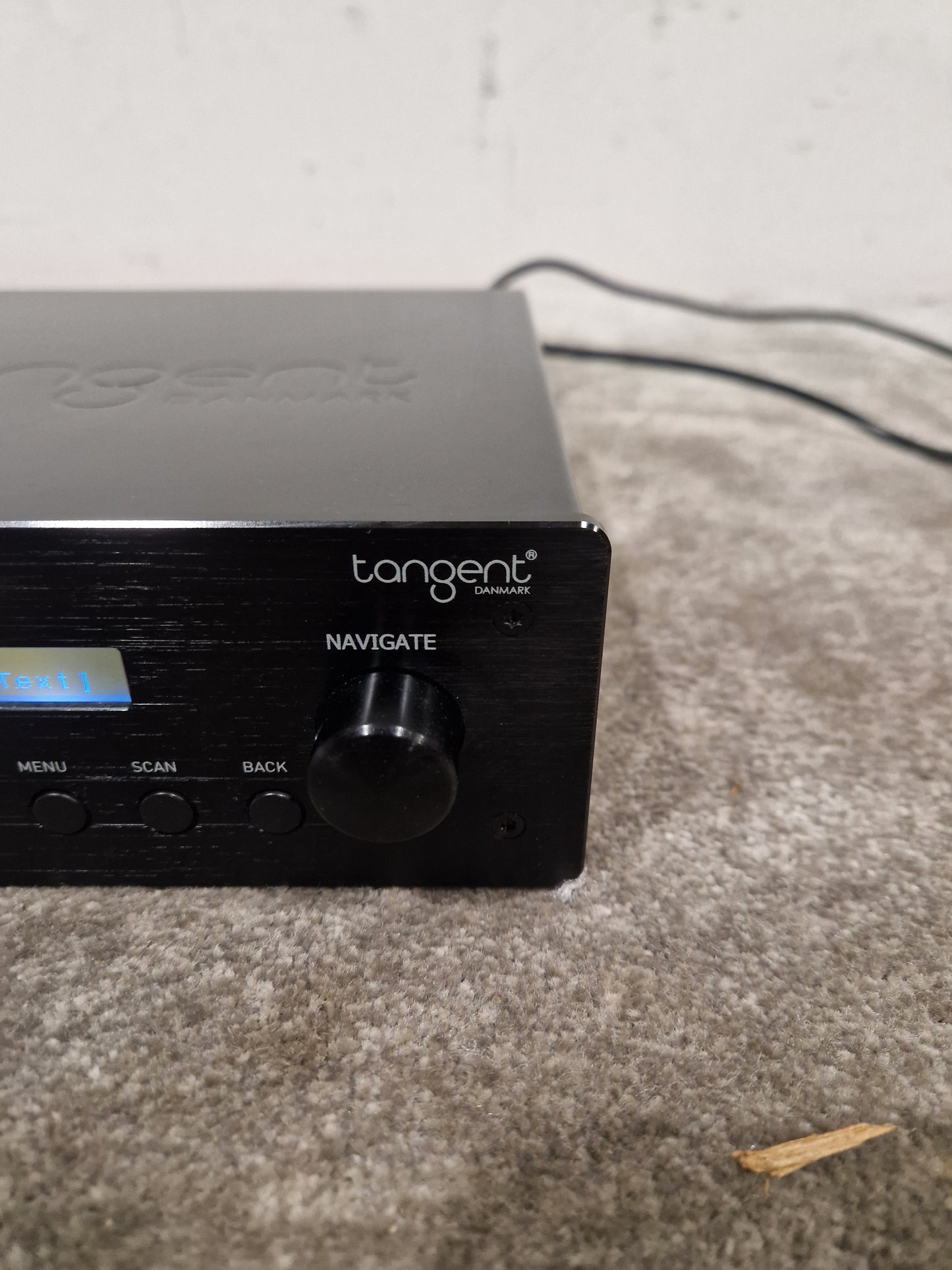Tangent Tuner II - DAB/FM Tuner - Black - Excellent w/ Antennae And Remote