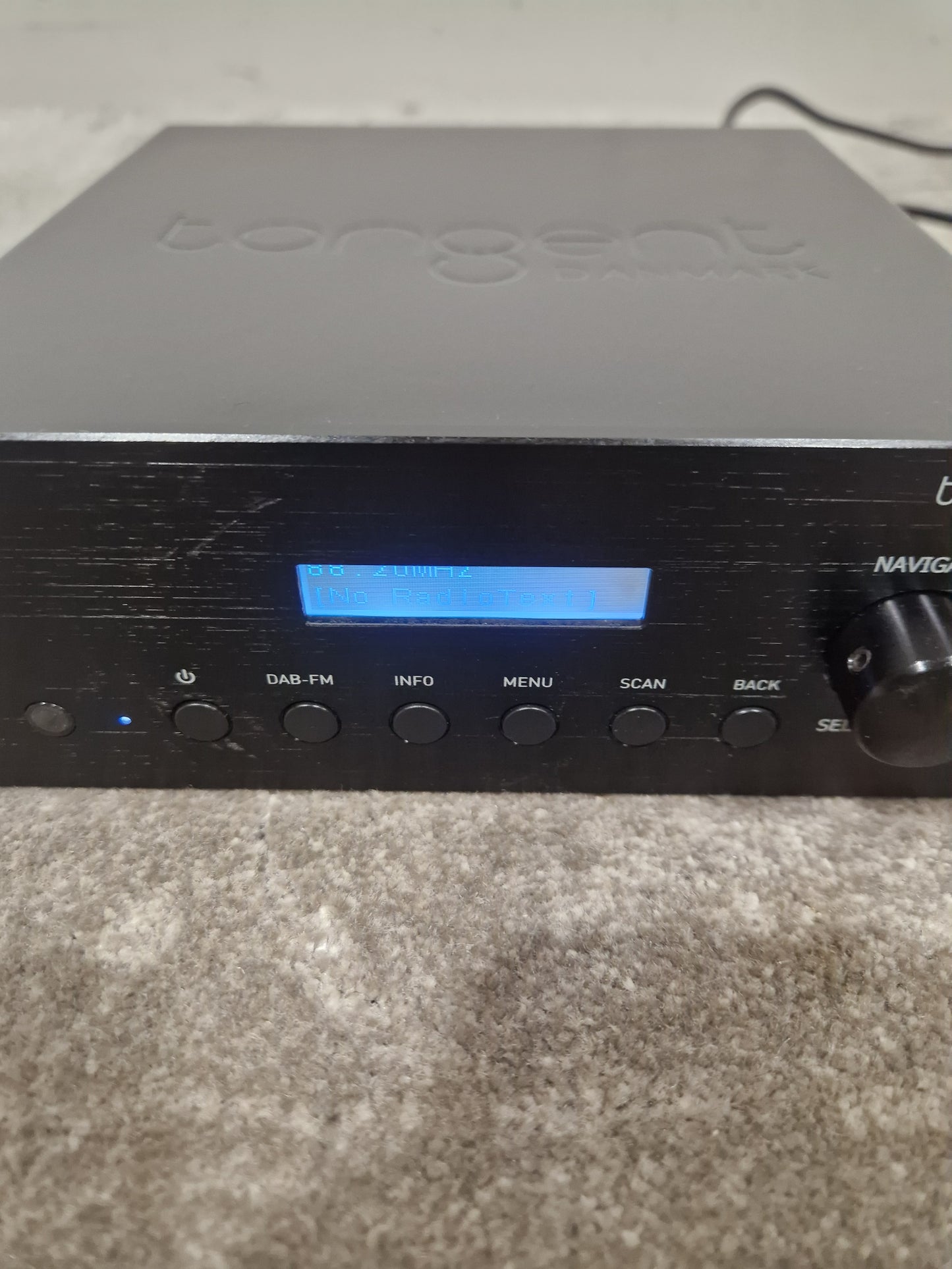 Tangent Tuner II - DAB/FM Tuner - Black - Excellent w/ Antennae And Remote