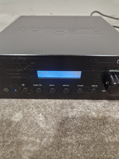 Tangent Tuner II - DAB/FM Tuner - Black - Excellent w/ Antennae And Remote