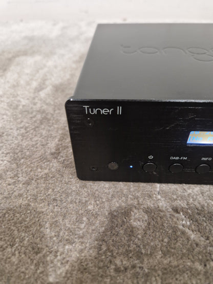 Tangent Tuner II - DAB/FM Tuner - Black - Excellent w/ Antennae And Remote
