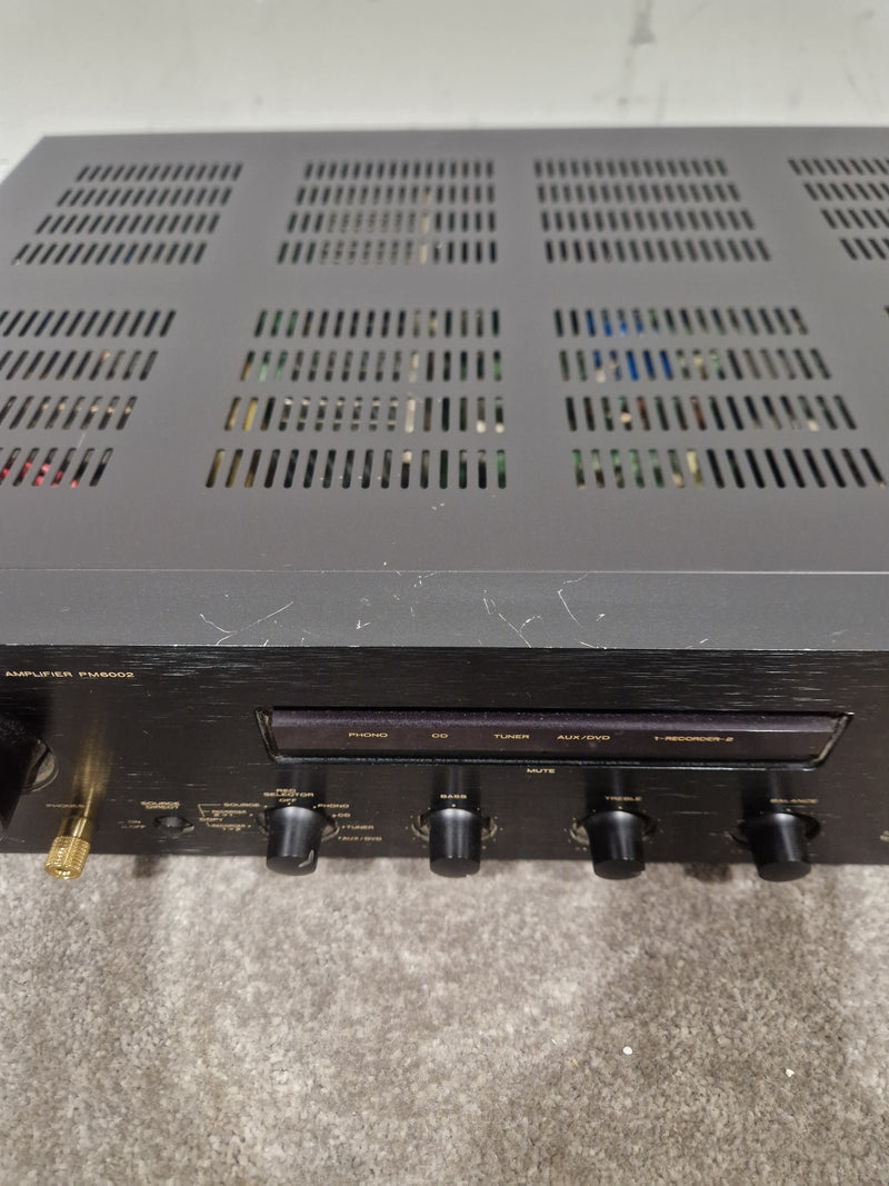 Marantz PM6002 - Integrated Amplifier - Black - Good w/ remote - Image 9