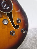 Epiphone Broadway - Semi-Hollow Electric Guitar - Sunburst - Good/Refurbished w/ Hard Case - Image 2