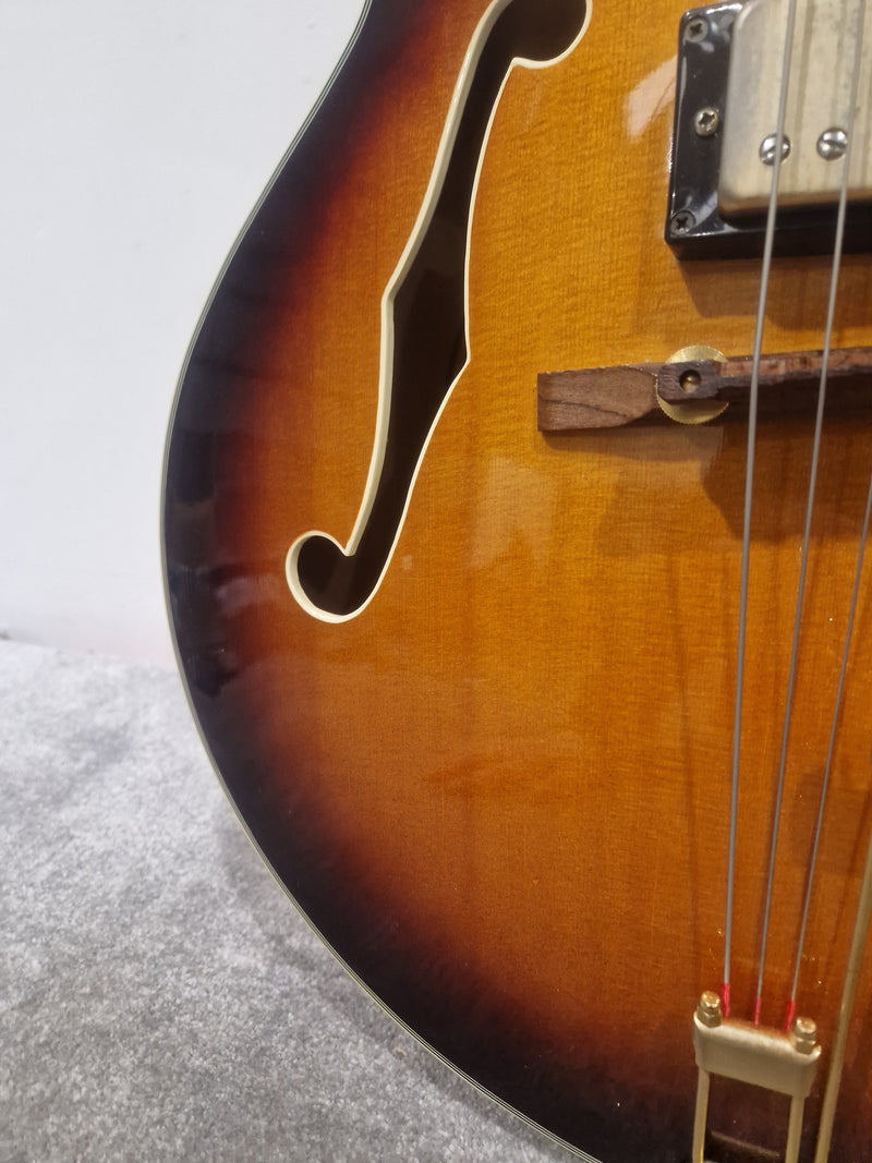 Epiphone Broadway - Semi-Hollow Electric Guitar - Sunburst - Good/Refurbished w/ Hard Case - Image 4