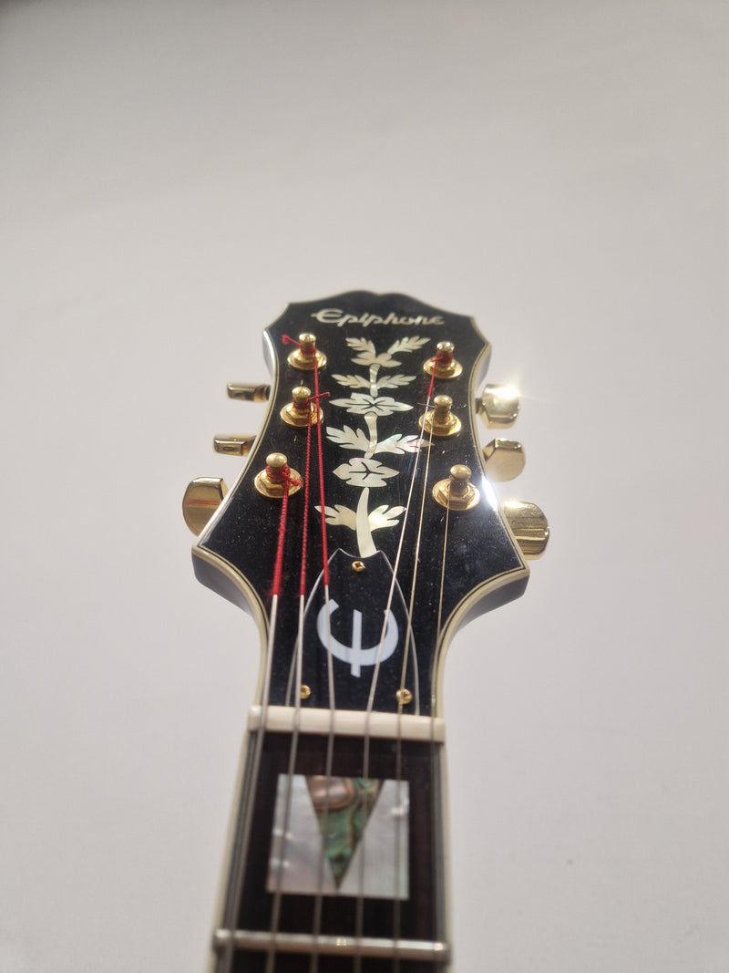 Epiphone Broadway - Semi-Hollow Electric Guitar - Sunburst - Good/Refurbished w/ Hard Case - Image 7