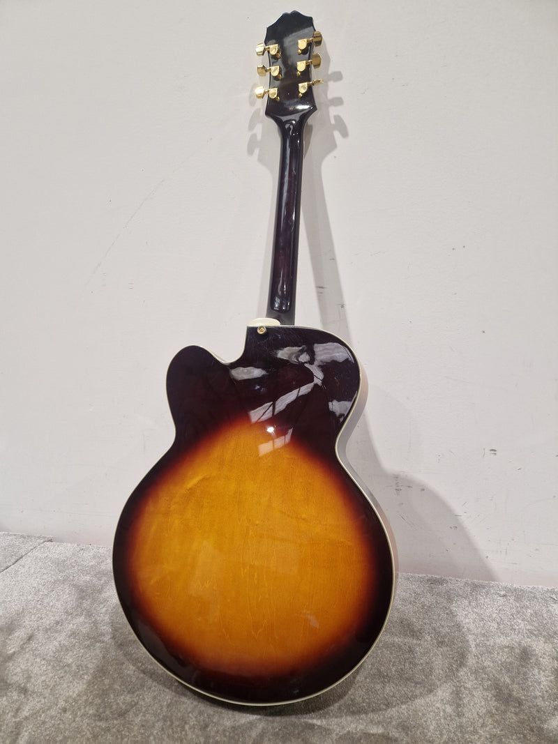 Epiphone Broadway - Semi-Hollow Electric Guitar - Sunburst - Good/Refurbished w/ Hard Case - Image 11