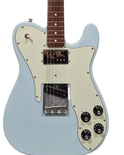 Fender Vintera Telecaster Custom - Electric Guitar - Sonic Blue - Made In Mexico S/N MX19051283  - Excellent w/ Soft Case - Refurbished