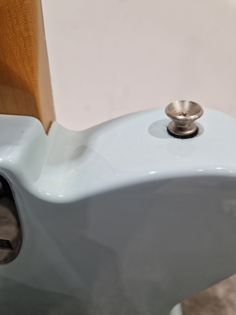 Fender Vintera Telecaster Custom - Electric Guitar - Sonic Blue - Made In Mexico S/N MX19051283  - Excellent w/ Soft Case - Refurbished - Image 9