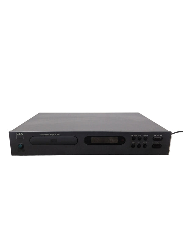 NAD C 520 - CD Player - Silver/Grey - Spares or Repair w/ Manual And Remote