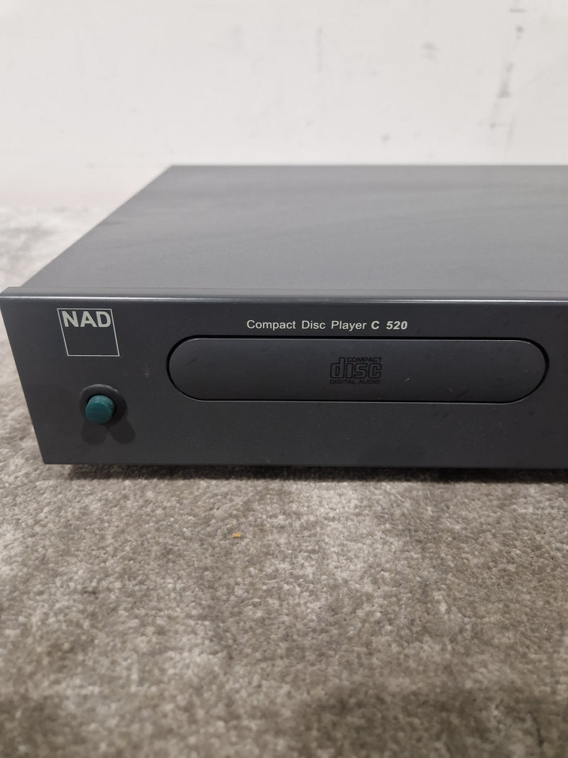 NAD C 520 - CD Player - Silver/Grey - Spares or Repair w/ Manual And Remote - Image 5