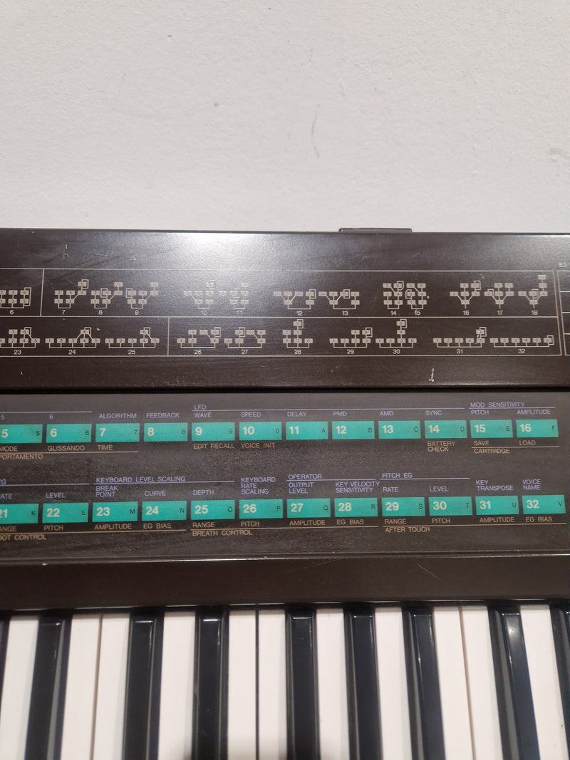 Yamaha DX7 - Digital Synthesizer - Black - Good w/ Hard Case - Image 6
