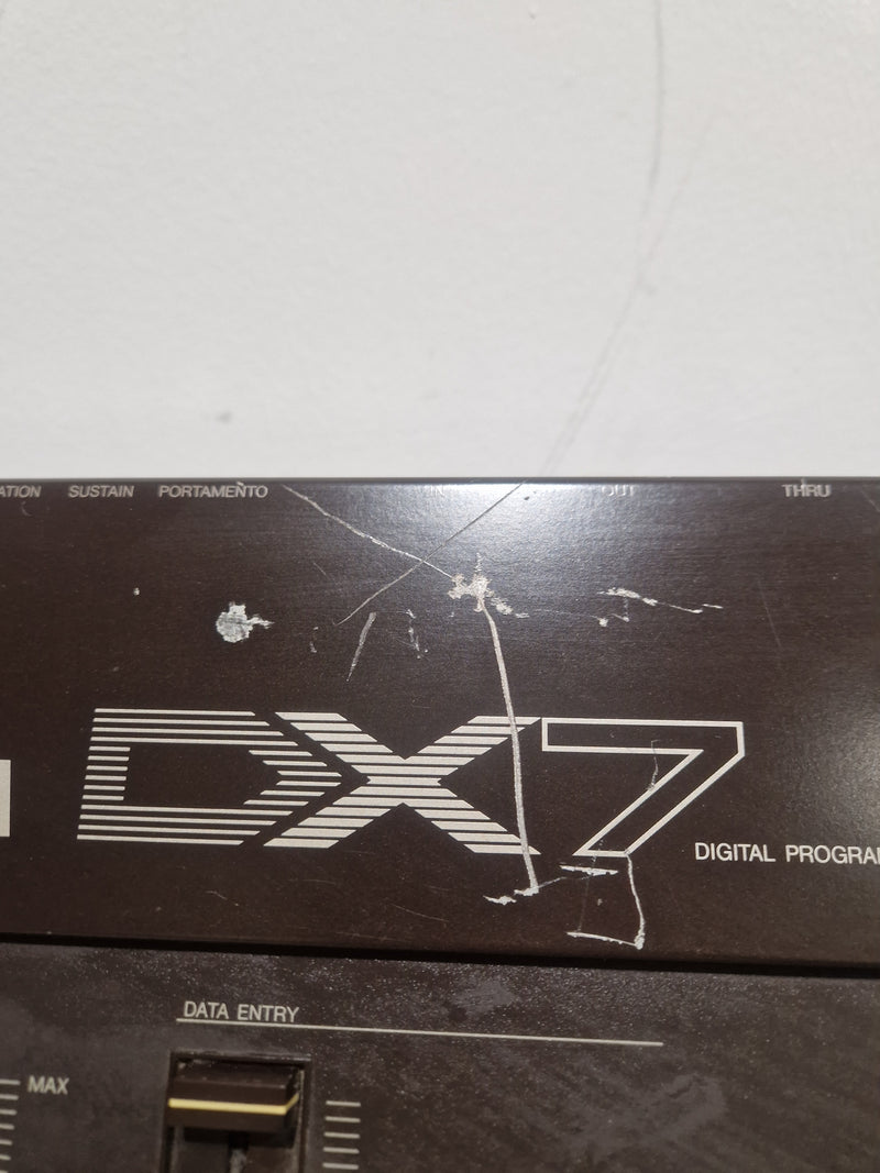 Yamaha DX7 - Digital Synthesizer - Black - Good w/ Hard Case - Image 9