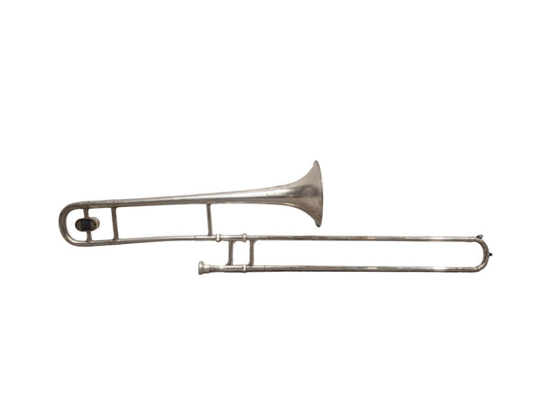 Boosey & Hawkes Regent Silver Trombone - Fair w/ Hard Case