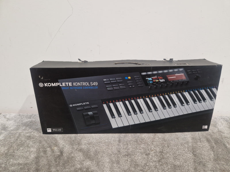Native Instruments Komplete Kontrol S49 MK2 - MIDI Controller Keyboard - Black - Excellent w/ Original Box - Image 7