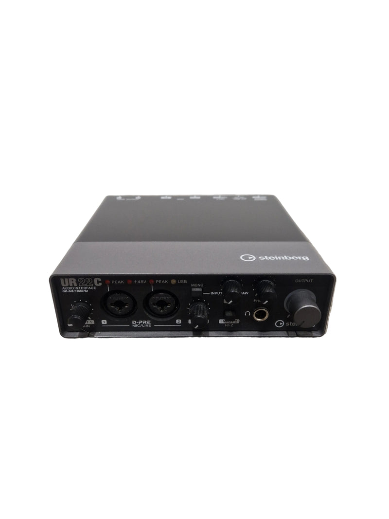 Steinberg UR22C - Audio Interface - Black - Excellent w/ Original Box & Manuals - Image 1