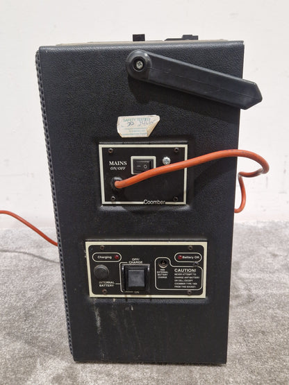 Coomber 2060-2/RW - Radio Mic P.A. Cassette Recorder - Red - Excellent