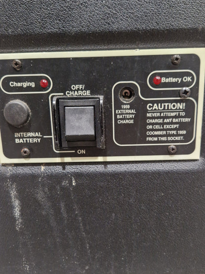 Coomber 2060-2/RW - Radio Mic P.A. Cassette Recorder - Red - Excellent