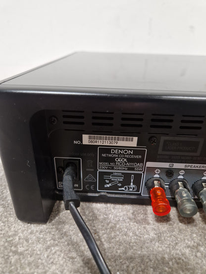 Denon CEOL-N11DAB - Network Music System - Black - Excellent w/ Remote