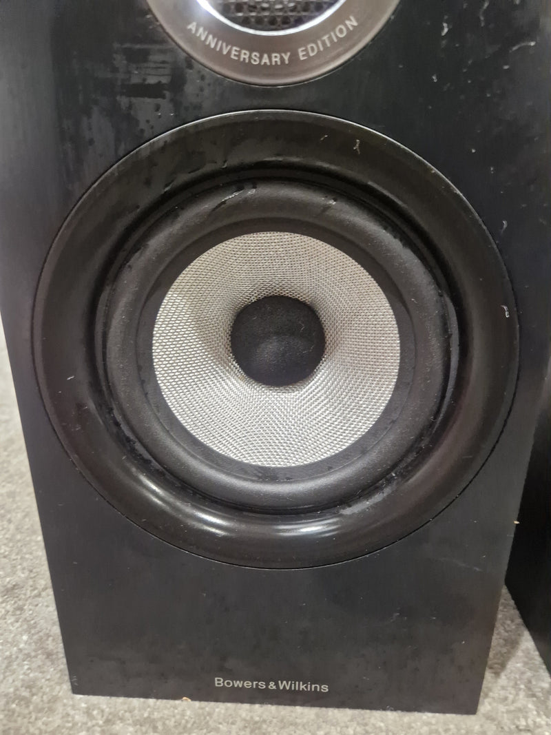 Bowers & Wilkins 607 S2 Anniversary Edition - Bookshelf Speakers - Pair - Black - Good - Image 7