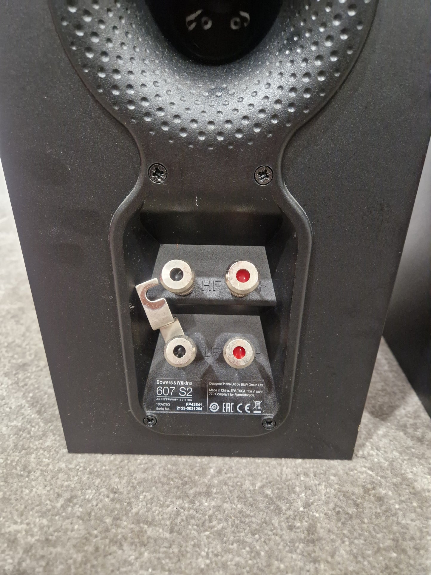 Bowers & Wilkins 607 S2 Anniversary Edition - Bookshelf Speakers - Pair - Black - Good